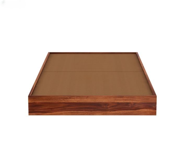 Wooden Single Size Bed Without Storage