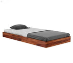 Wooden Single Size Bed Without Storage