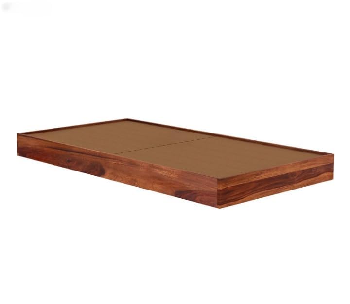 Wooden Single Size Bed Without Storage