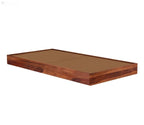 Wooden Single Size Bed Without Storage