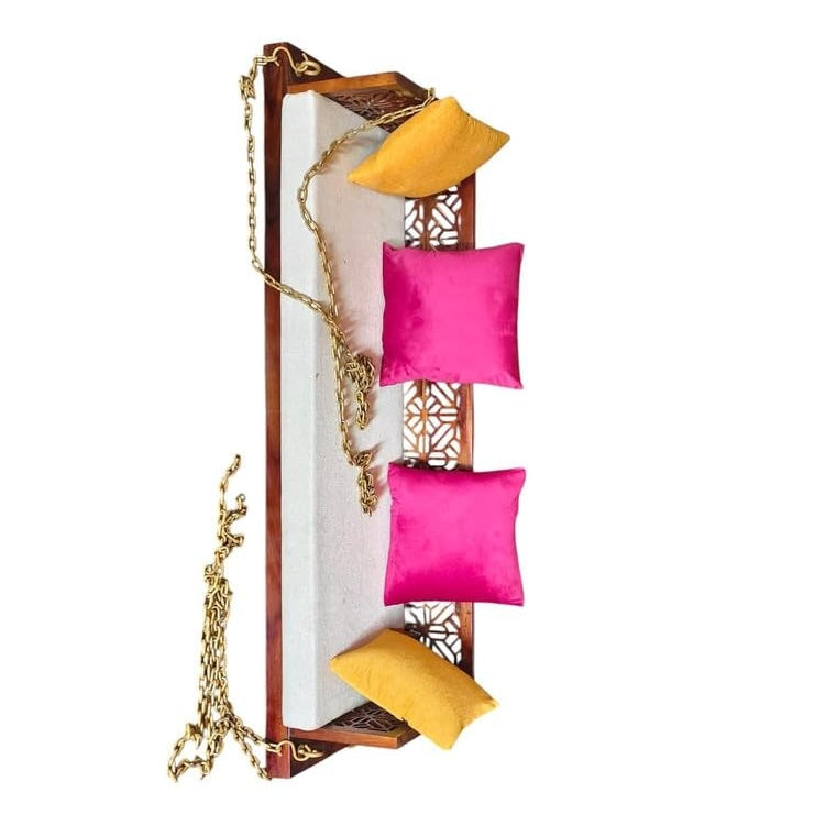 Solid Sheesham Wood Swing Sofa