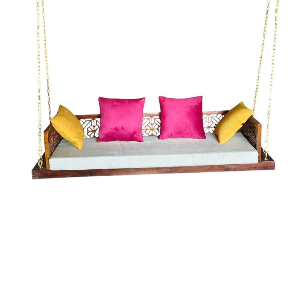 Solid Sheesham Wood Swing Sofa