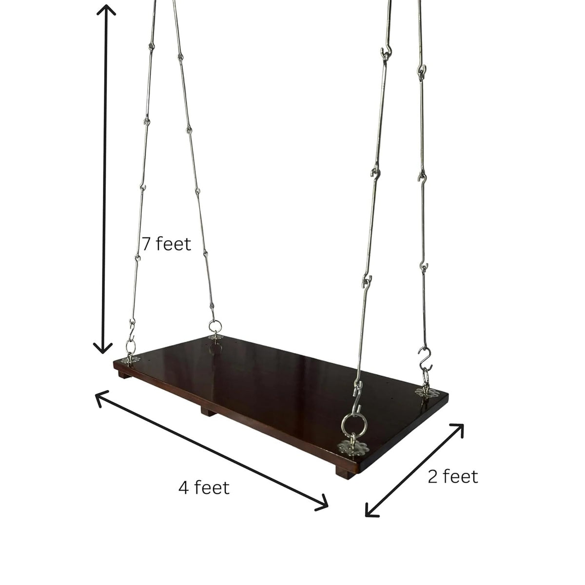 Wooden Swing for Living Room