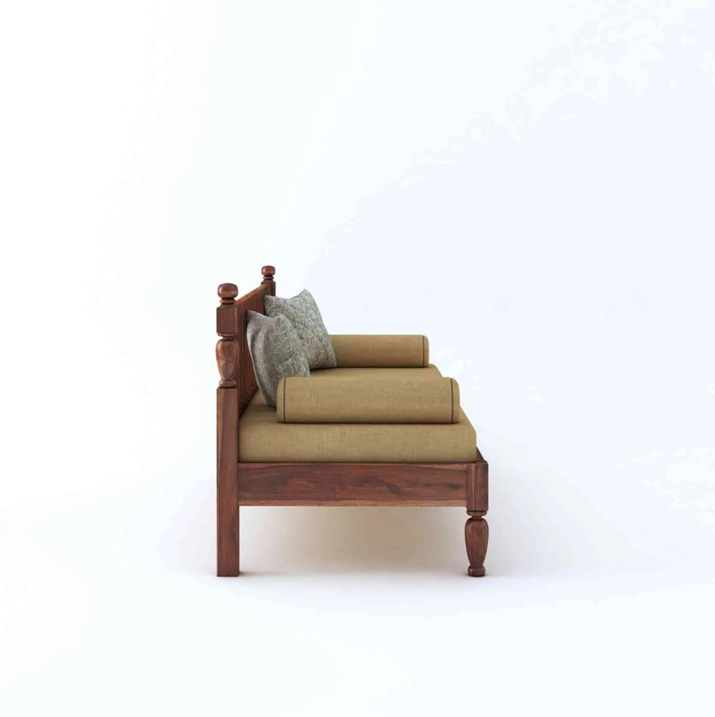 Solid Sheesham Wood Diwan Sofa