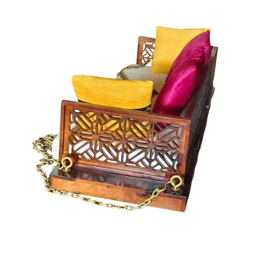 Solid Sheesham Wood Swing Sofa