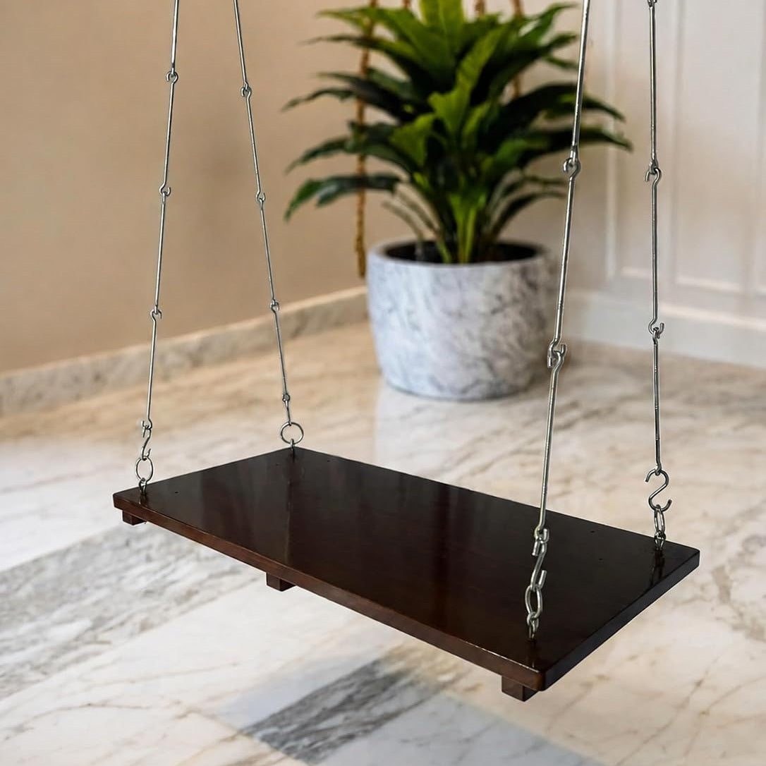 Wooden Swing for Living Room