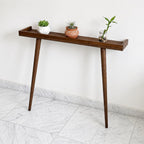 Solid Wood Entryway Table for Living Room