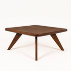 Solid Sheesham Wood Square Centre Tea Table
