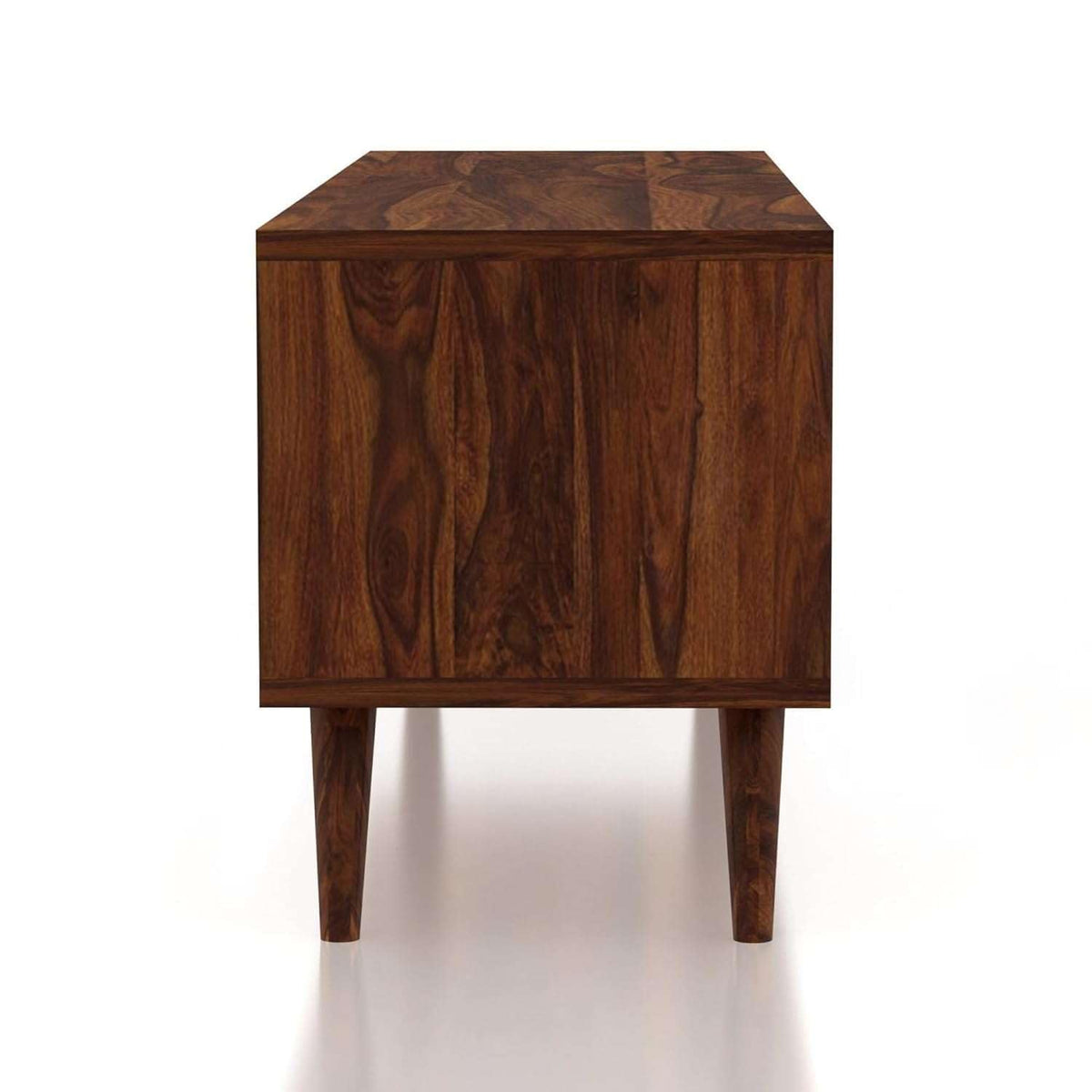 Solid Sheesham Wood TV Unit for Living Room