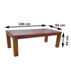 Solid Wood Coffee Table for Living Room and Office