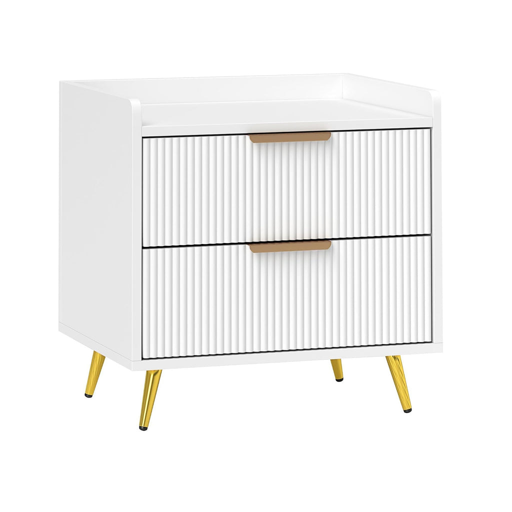 Solid Wood Bedside Table for Bedroom