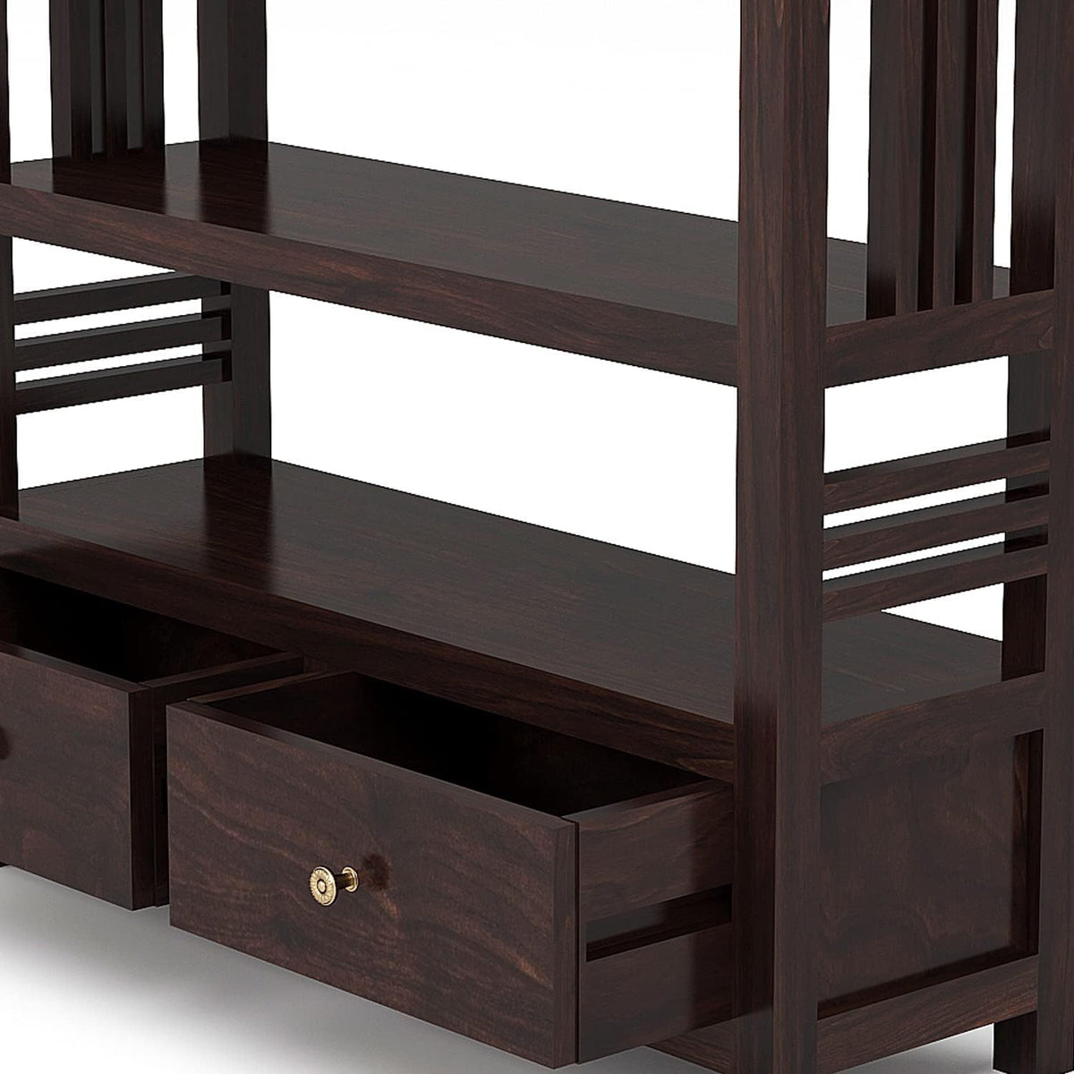 Wooden Entryway Table with Storage Drawer