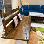 Wooden Swing for Balcony
