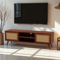 Solid Sheesham Wood TV Unit for Living Room