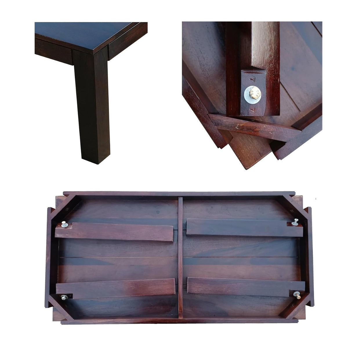Solid Wood Coffee Table for Living Room and Office