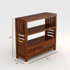Wooden Entryway Table with Storage Drawer