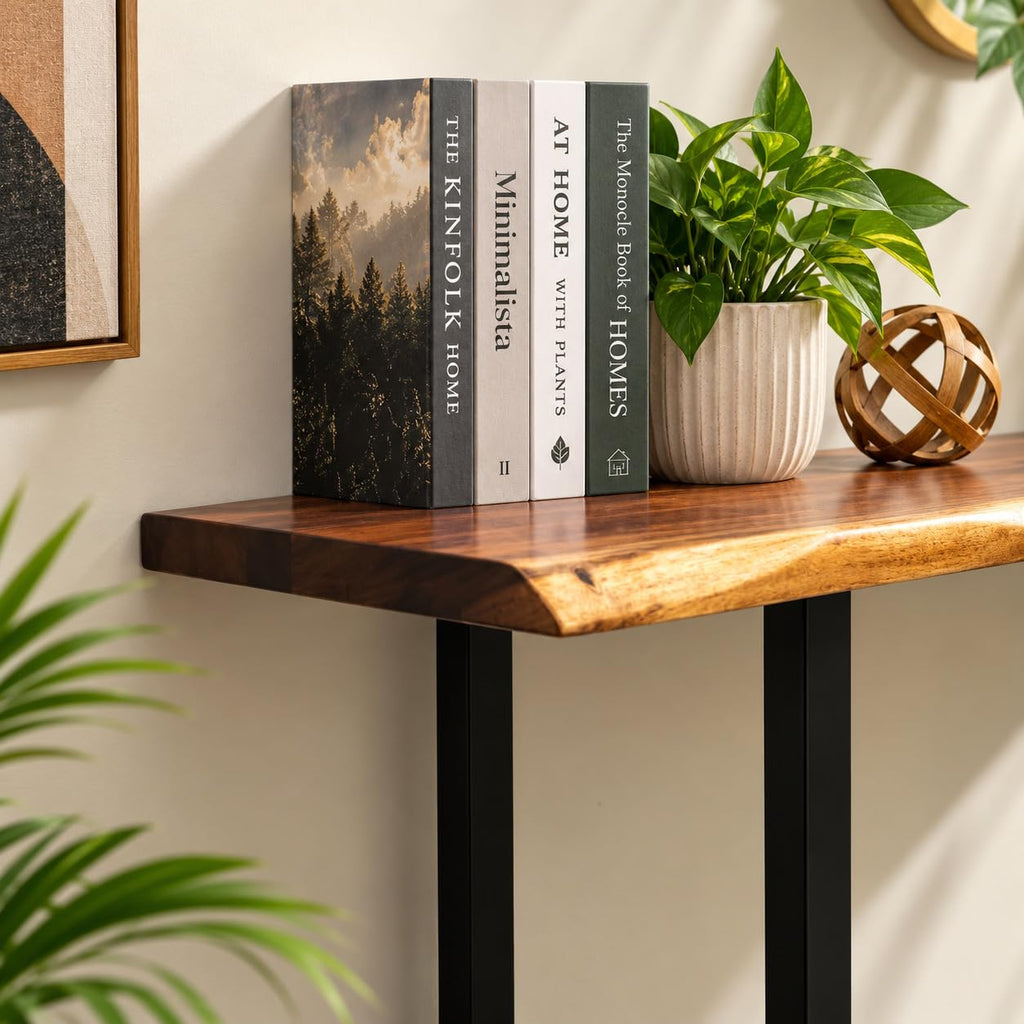 Wooden Console Table for Living Room