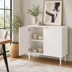 Solid Wood Storage Unit for Living Room Dining Room Kitchen Entryway
