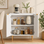 Solid Wood Storage Unit for Living Room Dining Room Kitchen Entryway