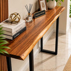 Wooden Console Table for Living Room
