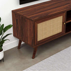 Solid Sheesham Wood TV Unit for Living Room