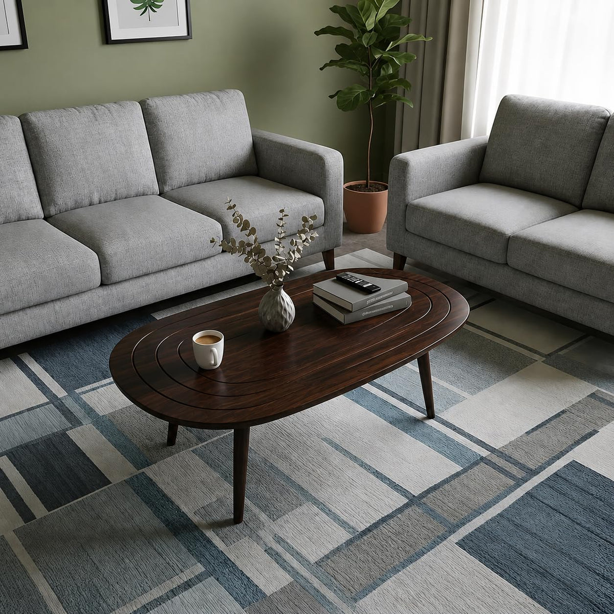 Wooden Centre Table Coffee Table for Living Room