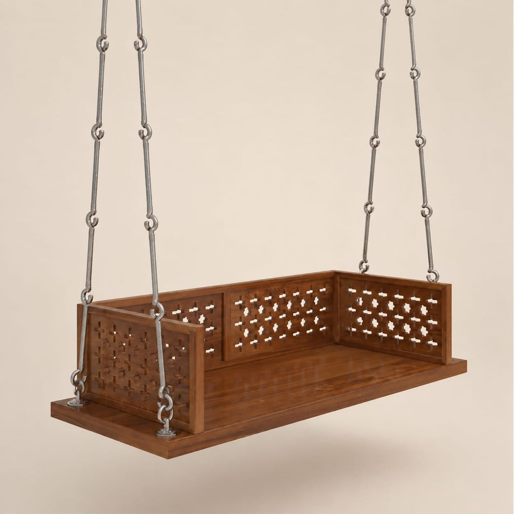 Wooden Swing Jhula for Living Room